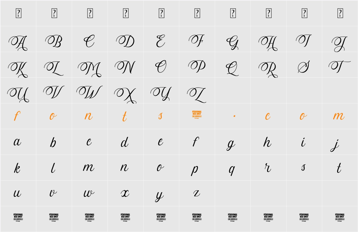 Adenville Character Map