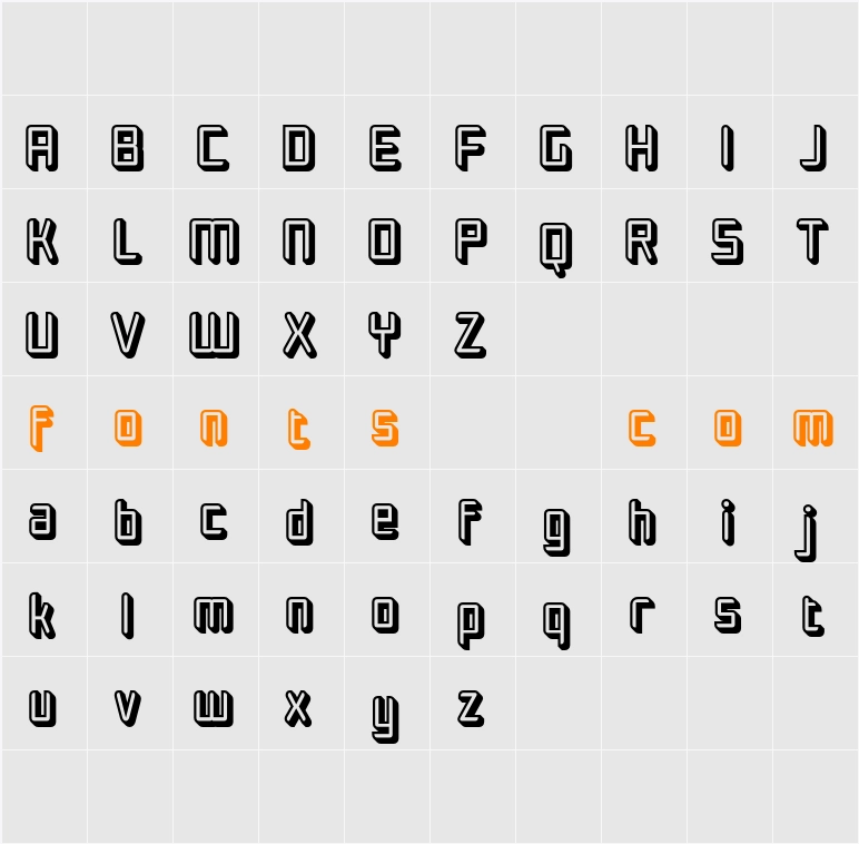 Agaline 3D Demo rudeRight Character Map
