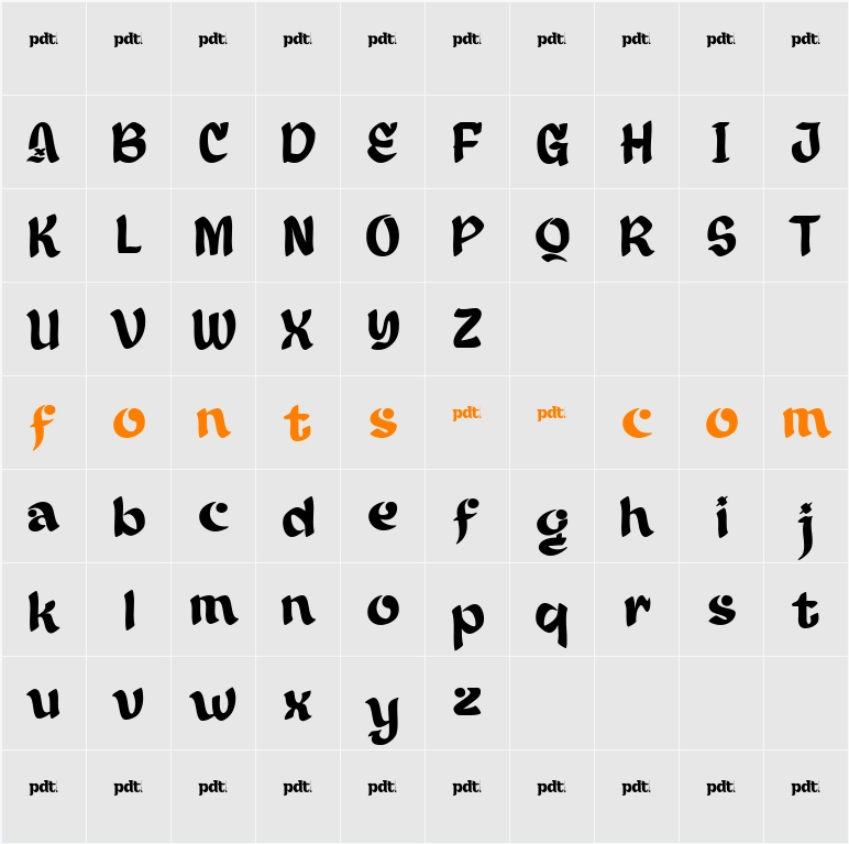 Abisan Bihoc trial Character Map