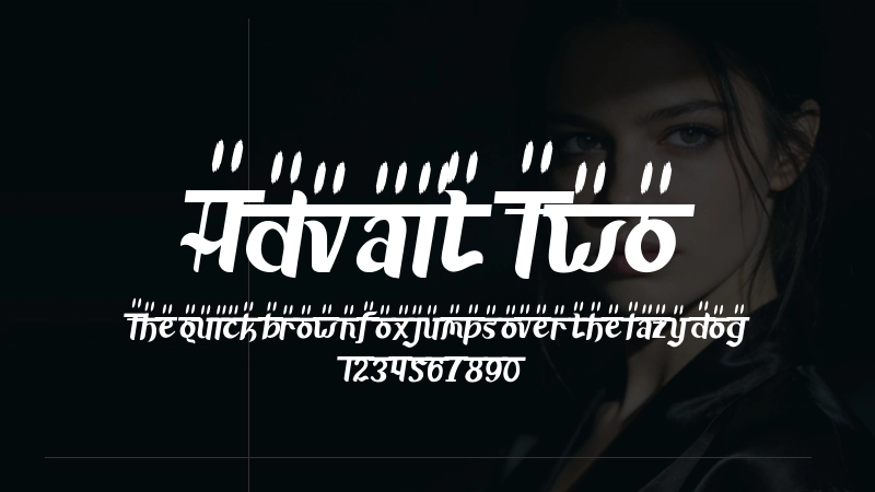 Advait Two Font Preview Image
