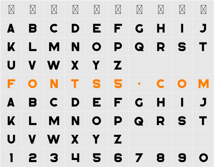 Addison Character Map