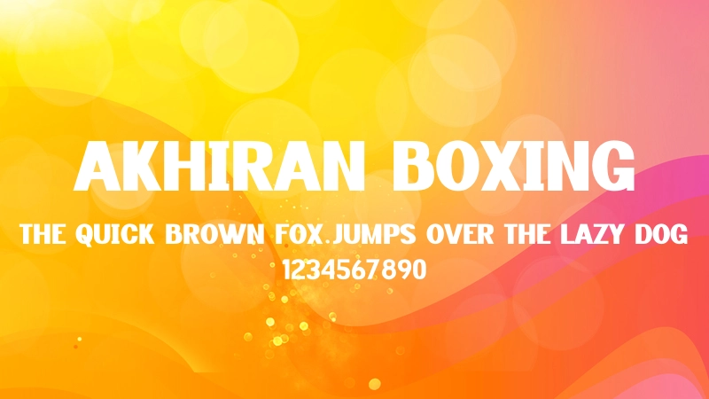 Akhiran Boxing