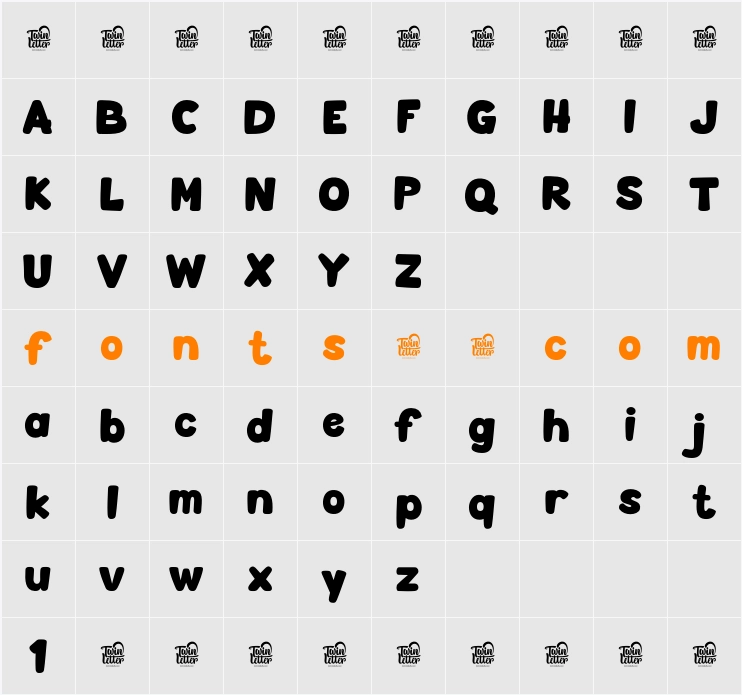 Adhosekle Trial Character Map
