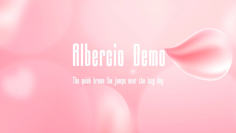 Albercio Demo