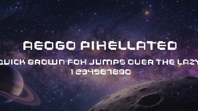 Aeogo Pixellated