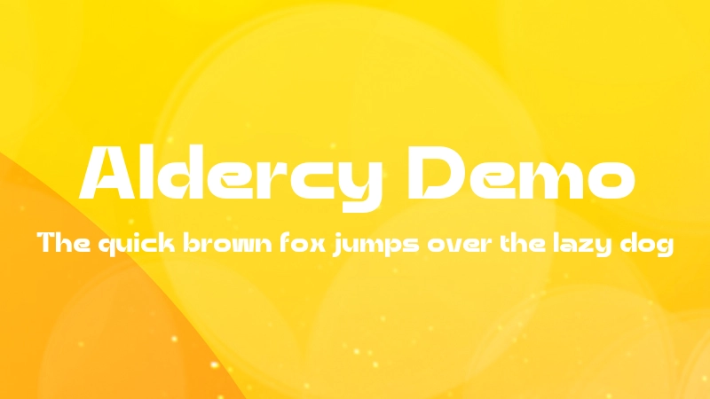 Aldercy Demo