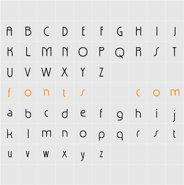 Acelina Rough Demo Character Map