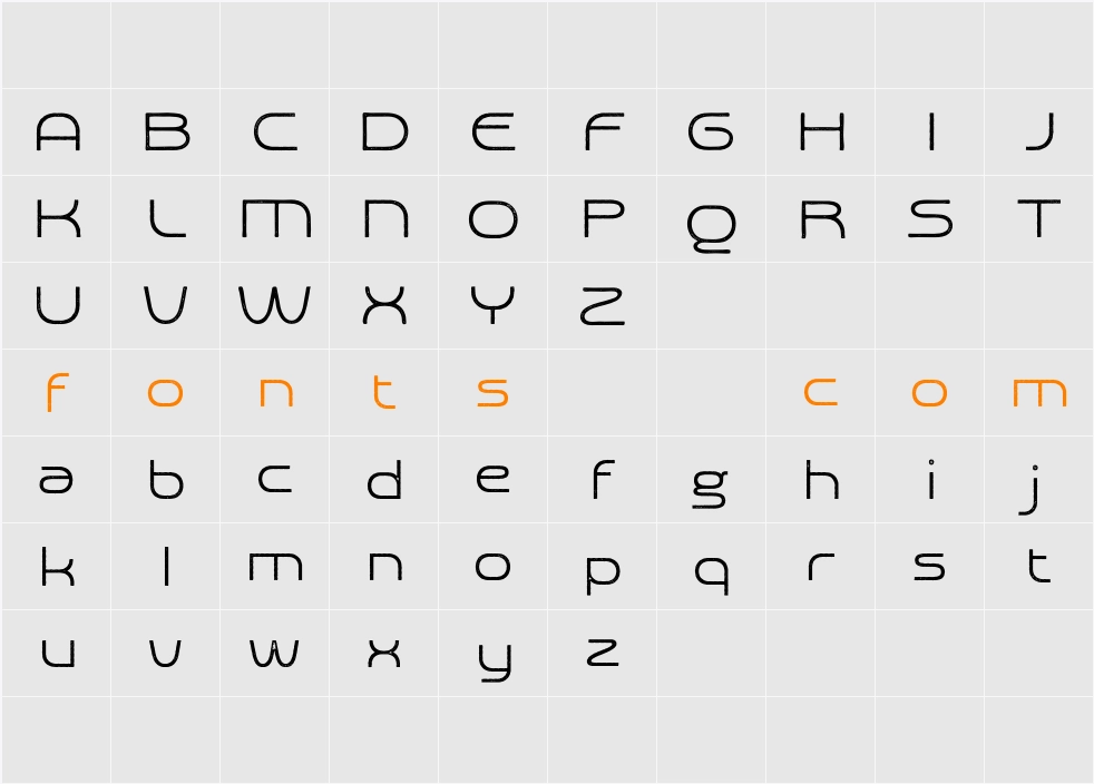 Akalime Stamp Demo Character Map