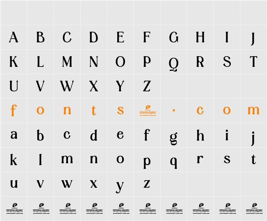 Aesthetic Wonder ExtBd Character Map