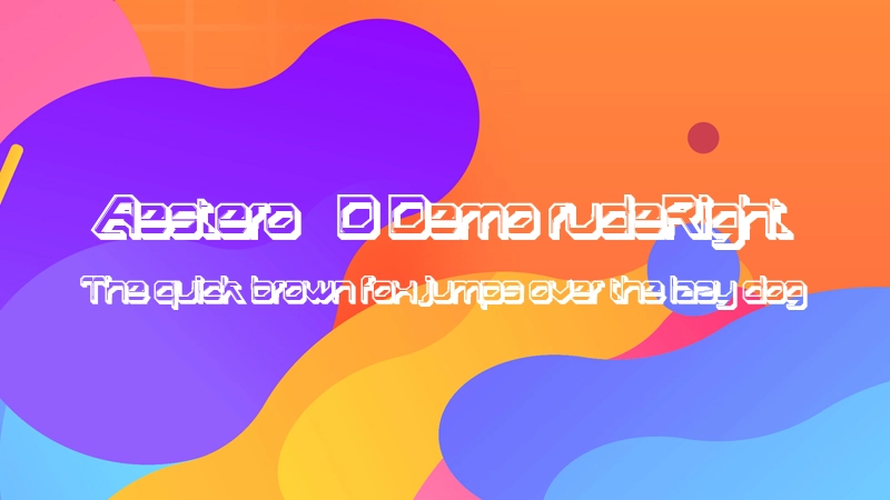 Aestero 3D Demo rudeRight