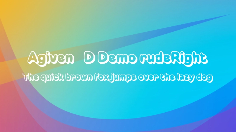 Agiven 3D Demo rudeRight