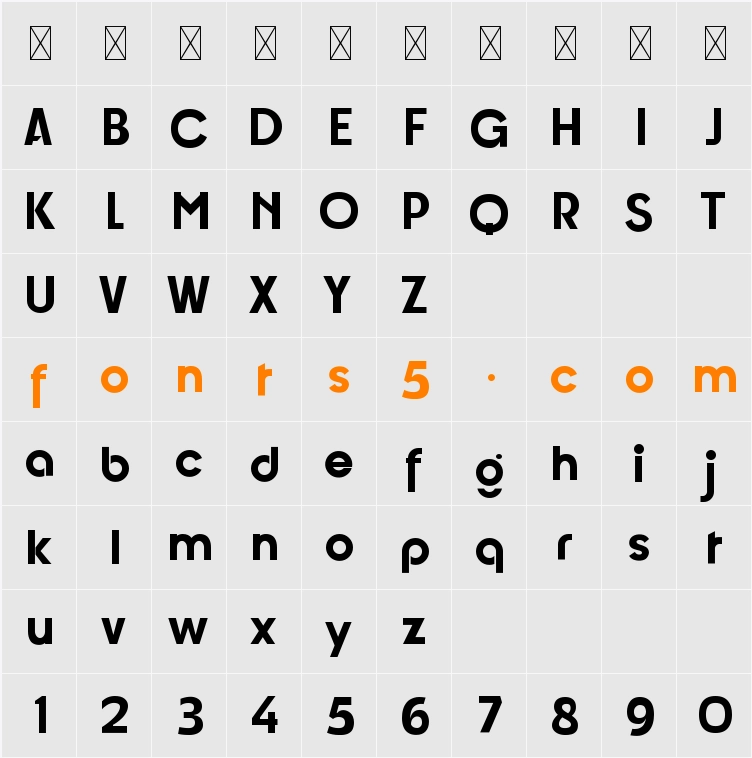 Aguarita Demo Character Map