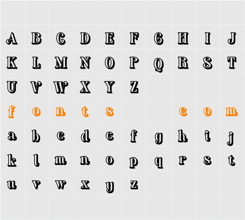 Adevas Extrude Right Demo Character Map