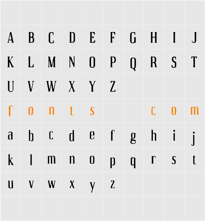 Acelon Blur Demo Character Map