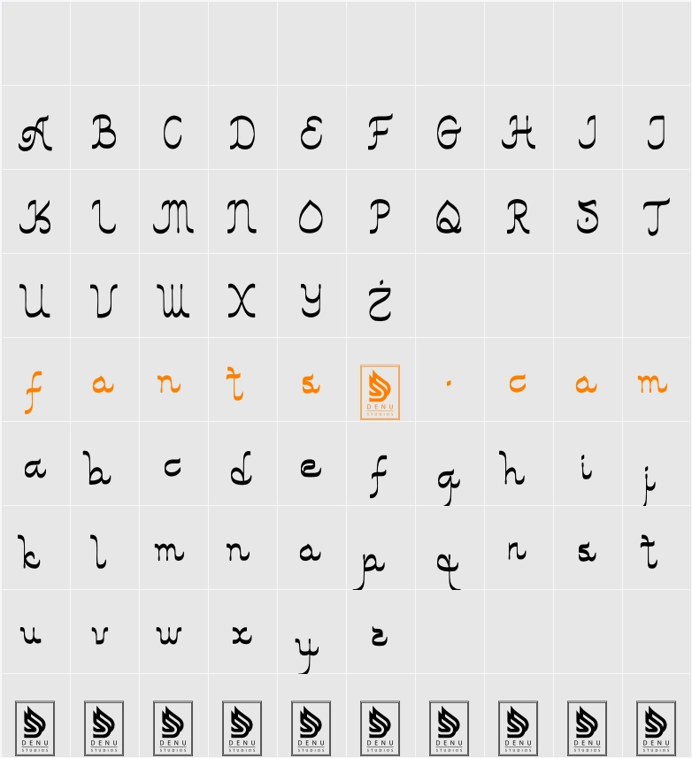 Al Hidayah Character Map