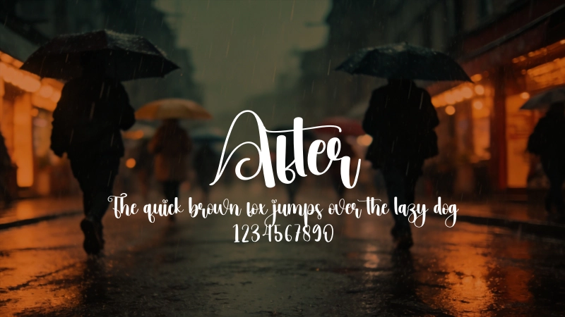 After Font Preview Image