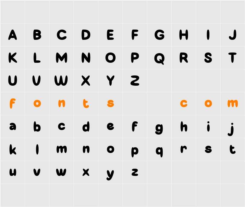 Agiven Demo Character Map