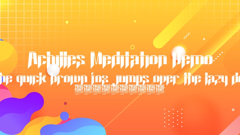 Achilles Meditation Demo