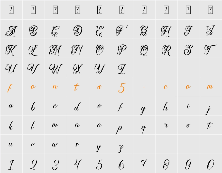 Aledysam Syeltania Character Map