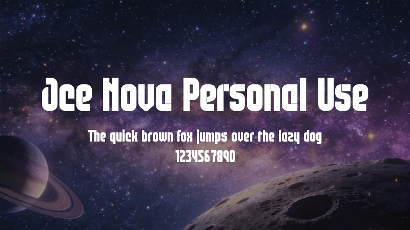 Ace Nova Personal Use