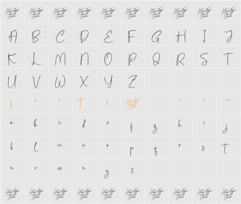 Aestheny Sekrathan DEMO VERSION Character Map