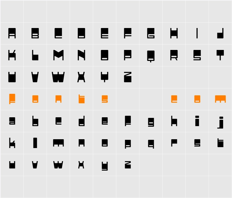 Adfile Demo Character Map