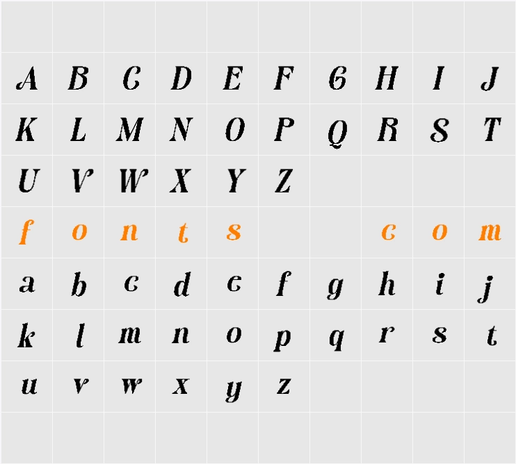 Adevas Pixel Demo Character Map