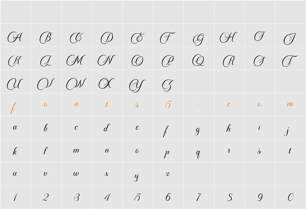 Adamiya Character Map