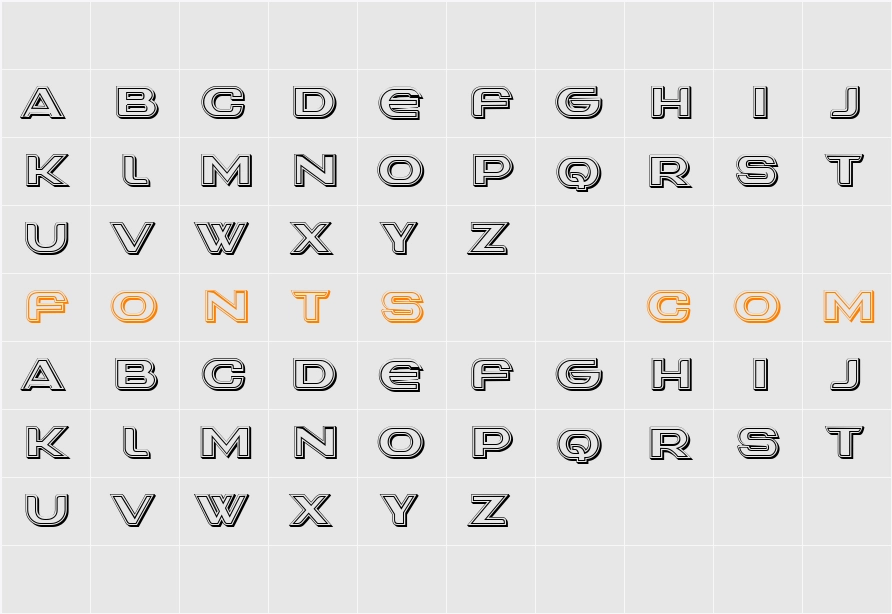 Adore Flowers Character Map