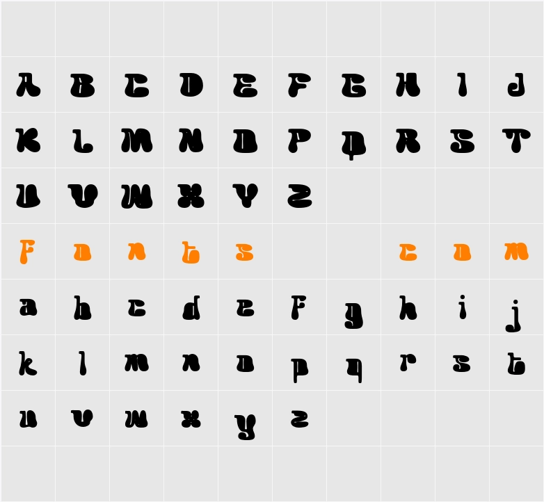 Acaphy Vintage Demo Drawn Character Map
