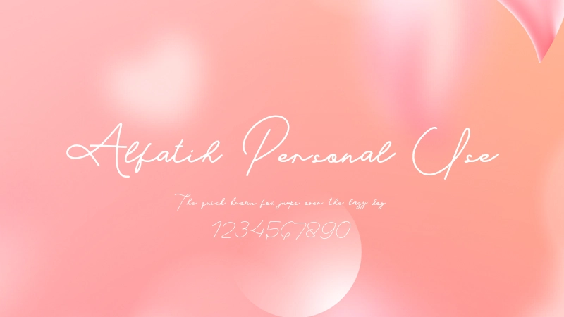 Alfatih Personal Use