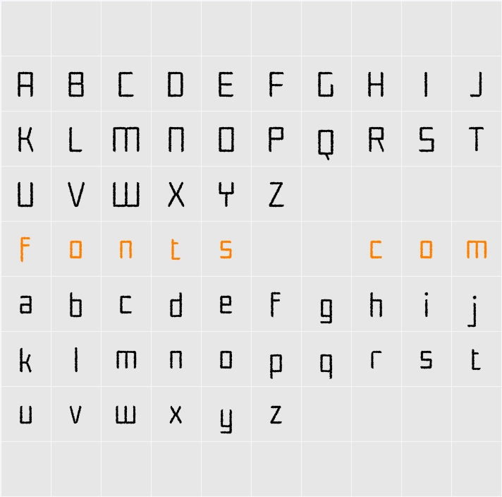 Agaline Rough Demo Character Map