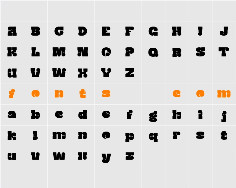 Acting DEMO Normal Character Map