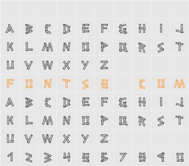 Ahoy mates Character Map